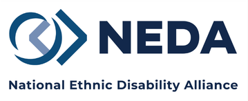 National Ethnic Disability Alliance (NEDA) logo